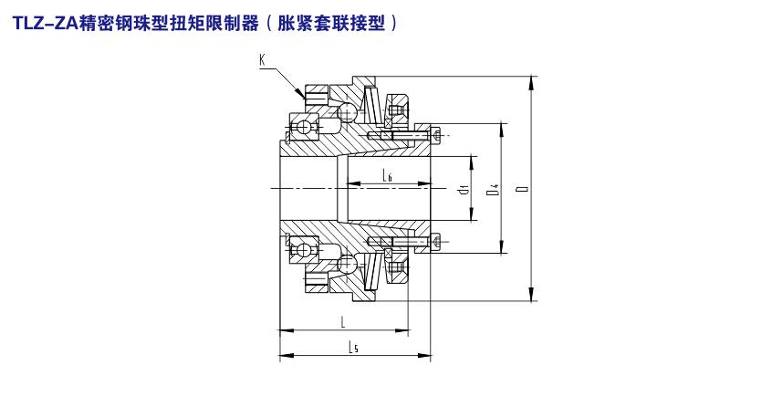 TLK-C可控鋼珠型過載保護器